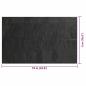 Preview: Treibende Pool Solarfolie rechtecking 10 x 5m Pools, schwarz