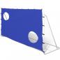 Preview: ARDEBO.de - Fußballtor mit Torwand 240x92x150 cm Stahl Hochwertig