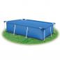 Preview: Rechteckige Pool-Abdeckung PE Blau 300 x 200 cm