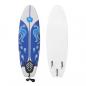 Preview: ARDEBO.de - Surfboard Blau 170 cm
