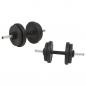 Preview: Langhantel- und Kurzhantel-Set 30 kg