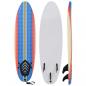 Preview: ARDEBO.de - Surfbrett 170 cm Mosaik
