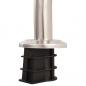 Preview: Pool-Leiter 3 Stufen 120 cm Edelstahl 304