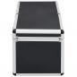 Preview: Aufbewahrungskoffer 2 Stk. Schwarz Aluminium 
