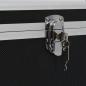 Preview: Aufbewahrungskoffer 3 Stk. Schwarz Aluminium