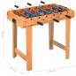Preview: Mini-Kickertisch 69×37×62 cm Ahorn 