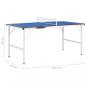 Preview: Tischtennisplatte mit Netz 5 Fuß 152×76×66 cm Blau