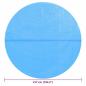 Preview: Poolabdeckung Blau 417 cm PE