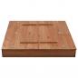 Preview: Sandkasten Tannenholz 95×90×15 cm