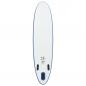 Preview: Stand Up Paddle Surfboard SUP Aufblasbar Blau und Weiß