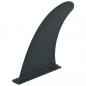 Preview: ARDEBO.de - Mittelflosse für SUP-Board 18,3 x 21,2 cm Kunststoff Schwarz