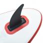Preview: Mittelflosse für SUP-Board 18,3 x 21,2 cm Kunststoff Schwarz