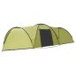 Preview: Camping-Zelt Iglu 650x240x190 cm 8 Personen Grün
