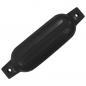 Preview: Bootsfender 4 Stk. Schwarz 41 x 11,5 cm PVC