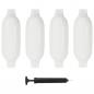 Preview: ARDEBO.de - Bootsfender 4 Stk. Weiß 41 x 11,5 cm PVC