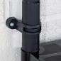 Preview: Lagerregal 4-Tier Schwarz 61x30,5x130 cm Kunststoff 