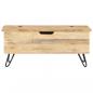 Preview: Truhe 90x40x45 cm Mango Massivholz
