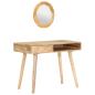 Preview: Schminktisch 100x50x76 cm Mango Massivholz 