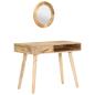 Preview: Schminktisch 100x50x76 cm Mango Massivholz 