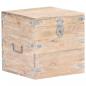Preview: Truhe 40x40x40 cm Akazie Massivholz