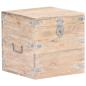 Preview: Truhe 40x40x40 cm Akazie Massivholz
