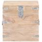 Preview: Truhe 40x40x40 cm Akazie Massivholz
