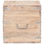 Preview: Truhe 40x40x40 cm Akazie Massivholz
