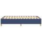Preview: Bettgestell Blau 120x200 cm Stoff