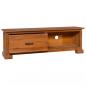 Preview: TV-Schrank 112x30x37 cm Massivholz Teak