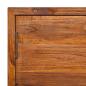 Preview: Wand-TV-Schrank 90x30x30 cm Teak Massivholz
