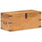 Preview: Truhe 90x40x40 cm Akazie Massivholz 