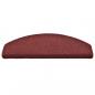 Preview: Treppenmatten 15 Stk. Rot 65x24x4 cm