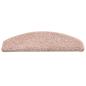 Preview: Treppenmatten 15 Stk. Hellrosa 65x21x4 cm