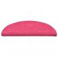 Preview: Treppenmatten 15 Stk. Rosa 56x17x3 cm