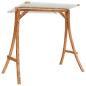 Preview: Hollywoodschaukel mit Dach Massivholz Fichte mit Teak-Finish
