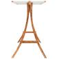 Preview: Hollywoodschaukel mit Dach Massivholz Fichte mit Teak-Finish