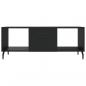 Preview: Couchtisch Schwarz 102x50x40 cm Holzwerkstoff
