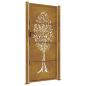 Preview: Gartentor 105x180 cm Cortenstahl Baum-Design