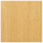 Preview: ARDEBO.de - Tischplatte 70x70x1,5 cm Bambus