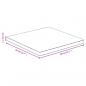 Preview: Tischplatte 50x50x2,5 cm Bambus