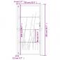 Preview: Gartentor 105x205 cm Cortenstahl Gras-Design