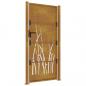 Preview: Gartentor 105x180 cm Cortenstahl Gras-Design