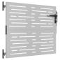 Preview: Gartentor 85x100 cm Cortenstahl Quadratisches Design
