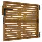 Preview: Gartentor 85x100 cm Cortenstahl Quadratisches Design