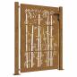 Preview: Gartentor 105x130 cm Cortenstahl Bambus-Design
