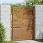Preview: Gartentor 105x130 cm Cortenstahl Quadratisches Design