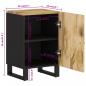 Preview: Badschrank 38x33x58 cm Massivholz Mango