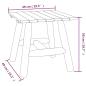 Preview: ARDEBO.de - 3-tlg. Garten-Lounge-Set Massivholz Fichte
