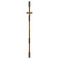 Preview: Gartentor 85x150 cm Cortenstahl Gras-Design