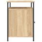 Preview: Nachttisch Sonoma-Eiche 40x42x60 cm Holzwerkstoff